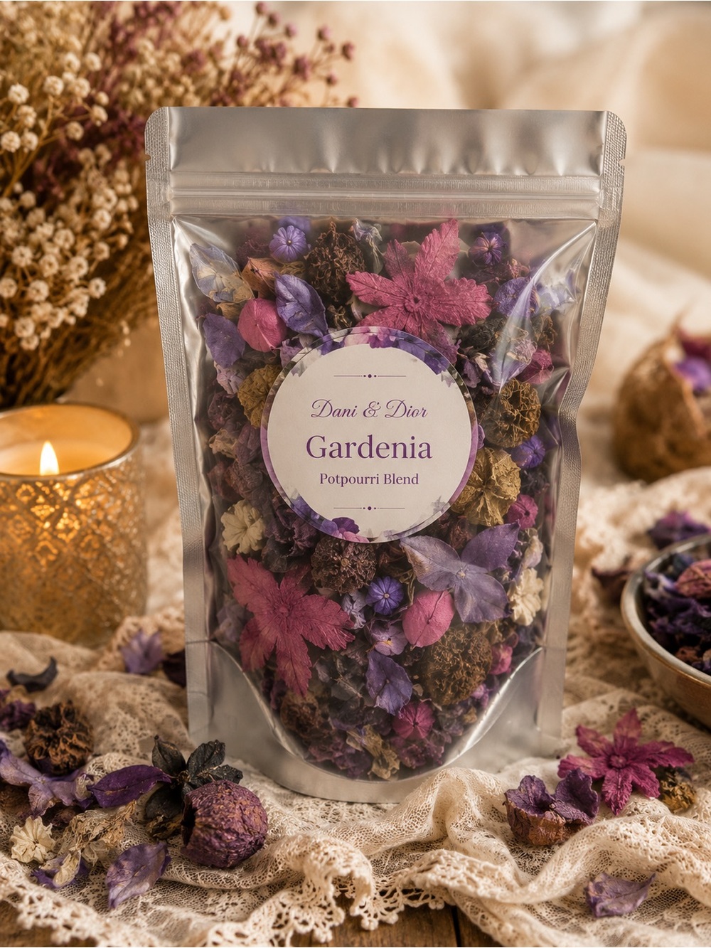 Luxury Potpourri Blend 4oz- you pick scent - Picture 3 of 5